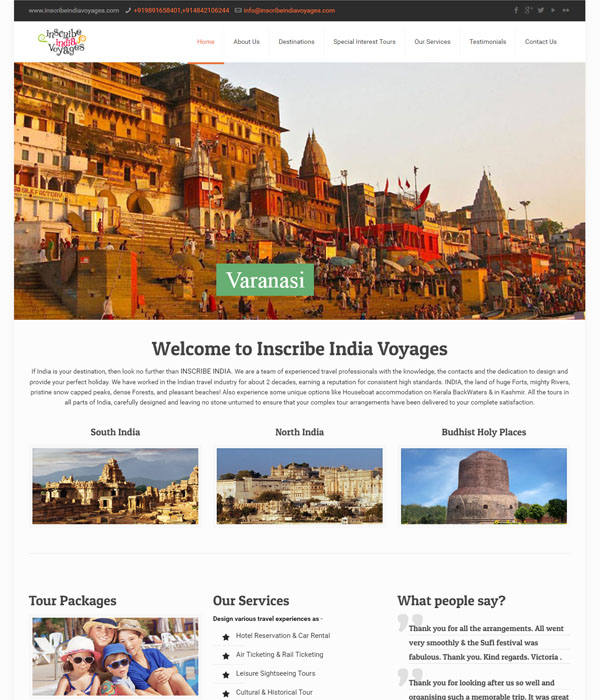 Inscribe India Voyages