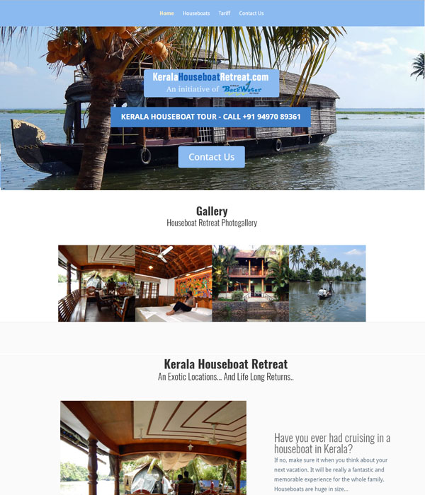 Kerala Houseboat Retreat