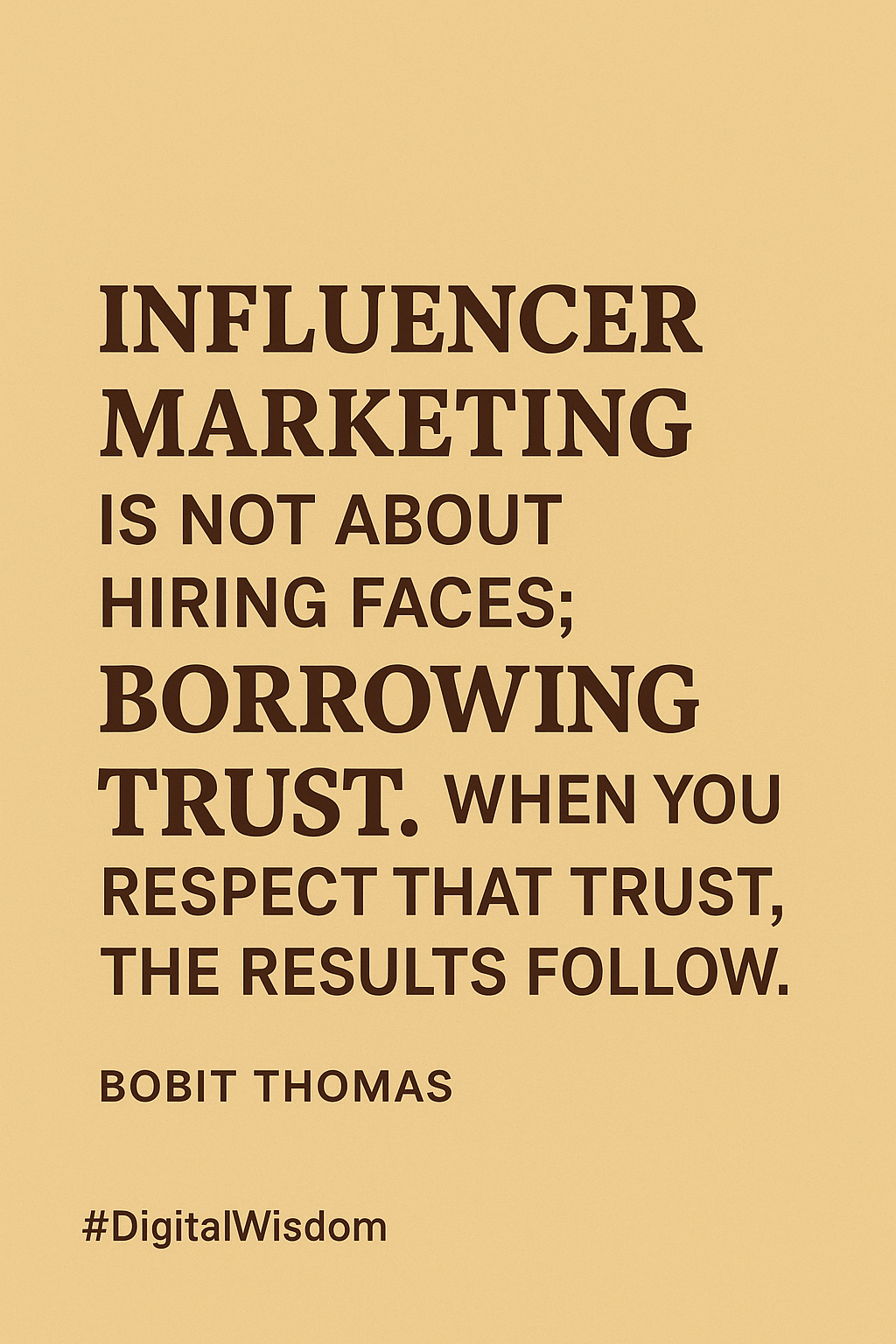 Influencer Marketing: Why Trust Is the Real Currency of Digital Growth