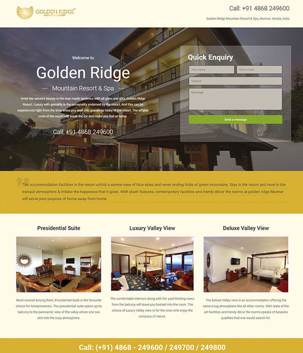 Golden Ridge Mountain Resorts